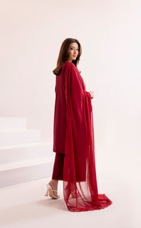 Cherry Embroidered 3Pc