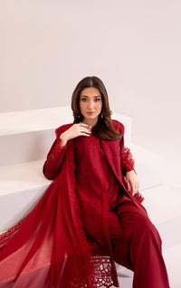 Cherry Embroidered 3Pc