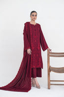 3 Piece - Embroidered Karandi