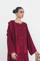 3 Piece - Embroidered Karandi