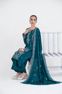 3 Piece - Embroidered Karandi