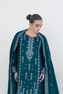 3 Piece - Embroidered Karandi