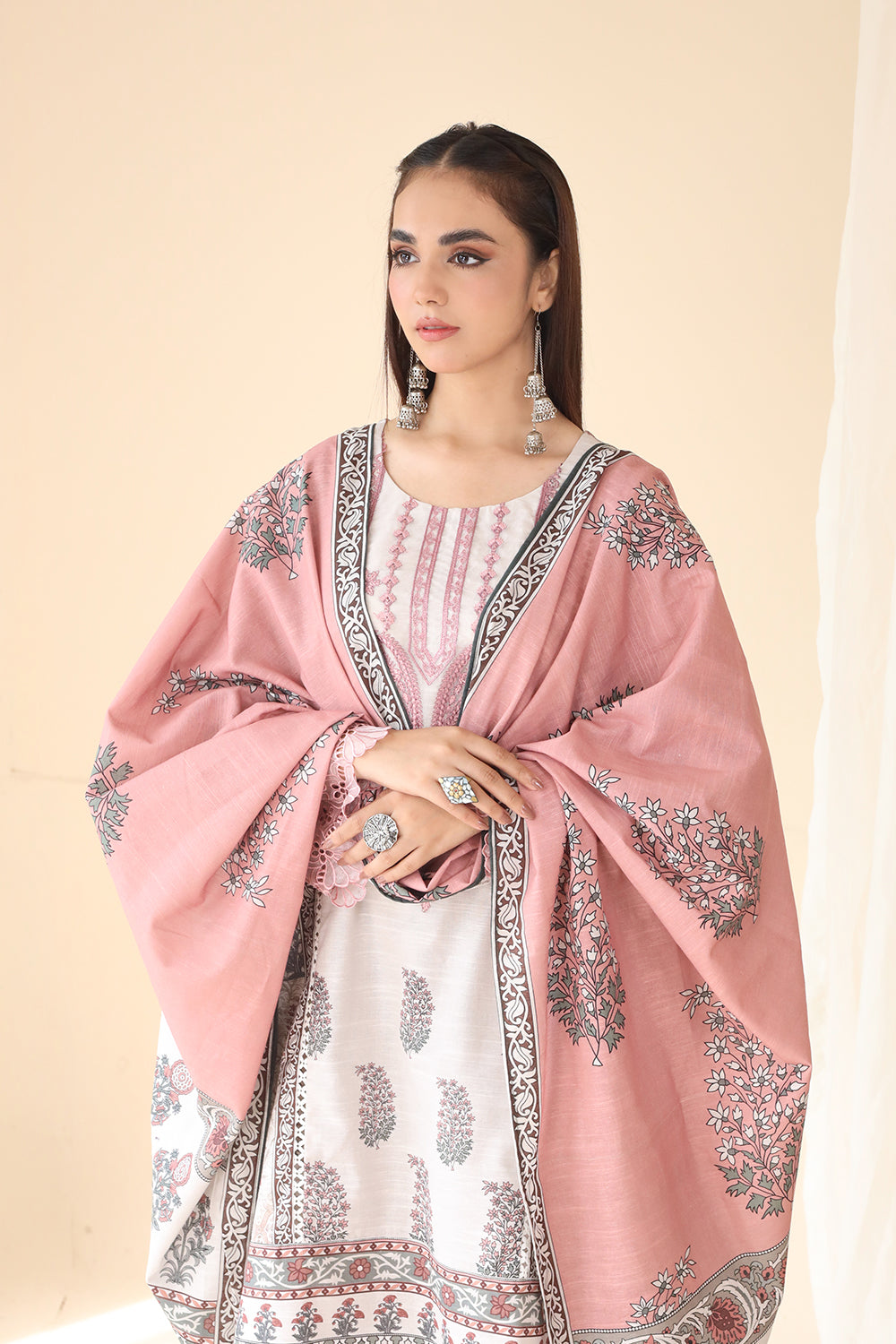 3 PIECE - EMBROIDERED KHADDAR