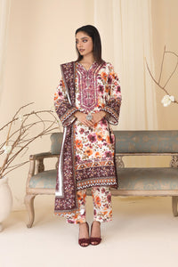 3 PIECE - EMBROIDERED KHADDAR