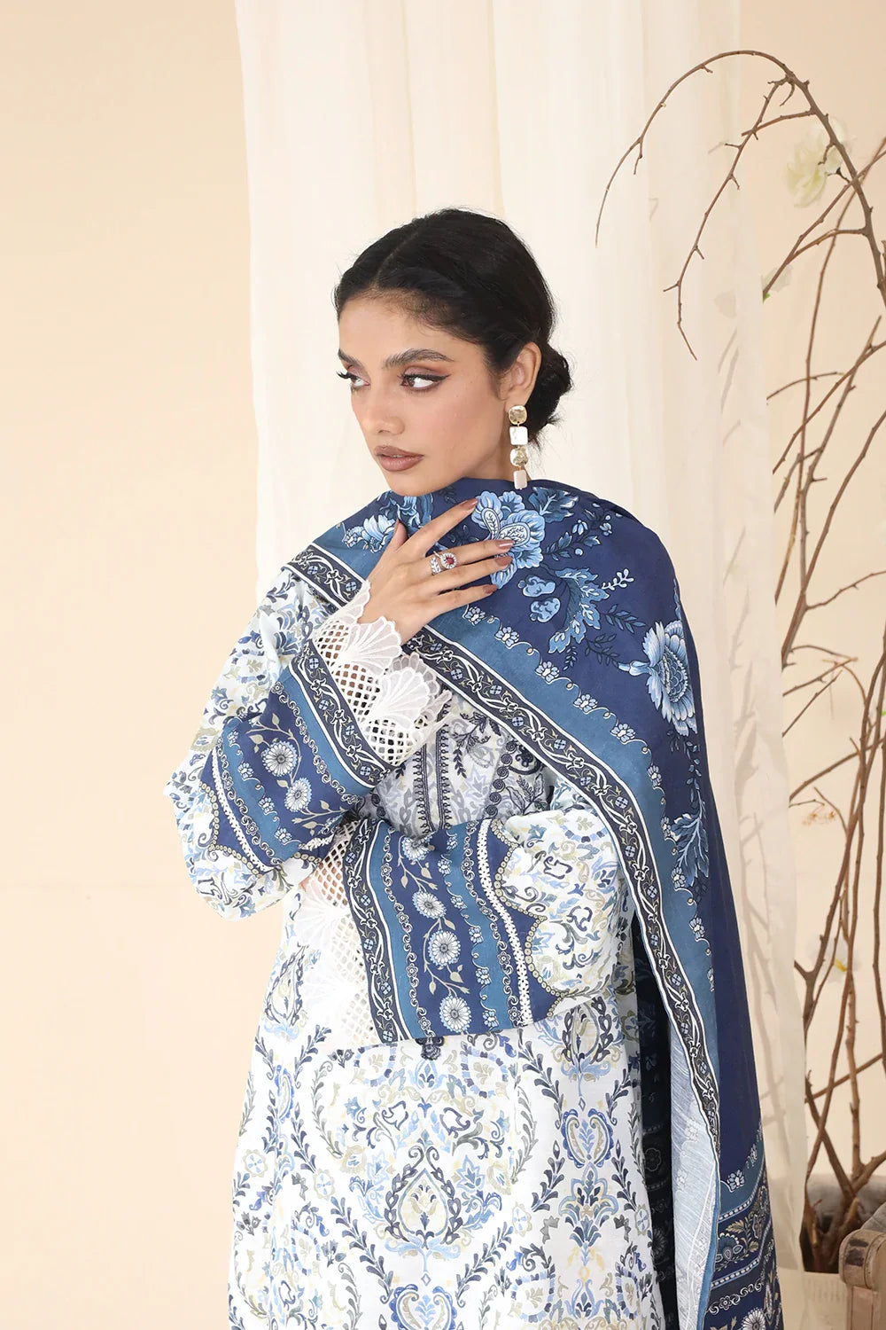 3 PIECE - EMBROIDERED KHADDAR